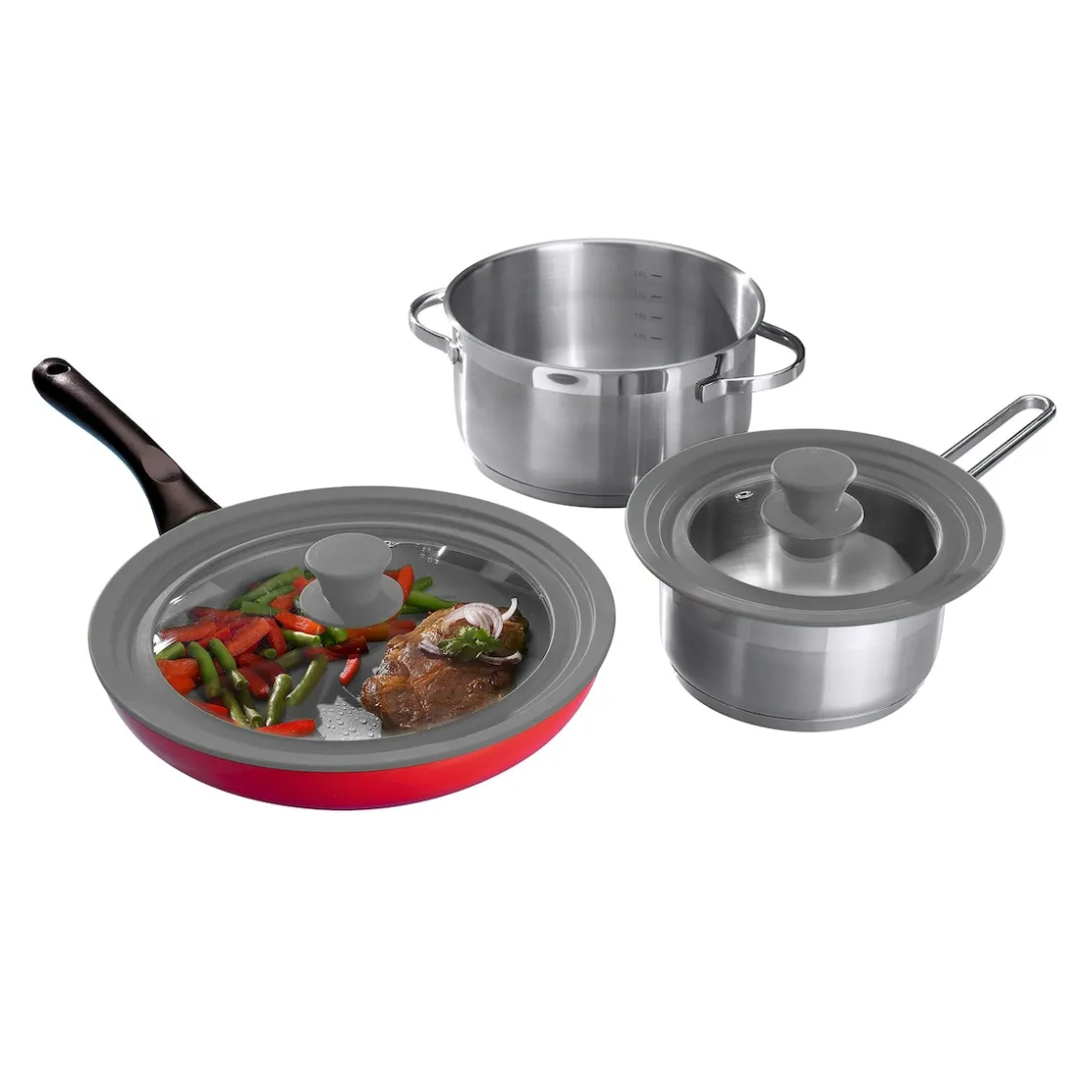 Topfdeckel|Die moderne Hausfrau Universaldeckel Ø24 - 28 cm