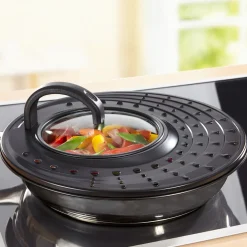 Spritzschutz|Spritzschutz|Die moderne Hausfrau Universal-Spritzschutz mit Sichtfenster