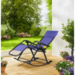 Gartenschaukelstühle|Die moderne Hausfrau Variabler-Schaukelstuhl 