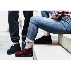 Pantoletten|Clogs & Pantoletten|Die moderne Hausfrau Verbandschuh Genua bordeaux