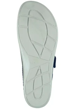 Pantoletten|Die moderne Hausfrau VILLORA Pantoletten blau