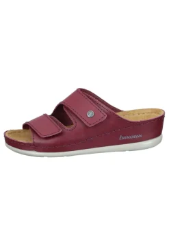 Pantoletten|Die moderne Hausfrau VILLORA Pantoletten rot