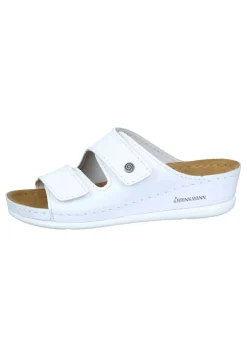 Pantoletten|Die moderne Hausfrau VILLORA Pantoletten weiß