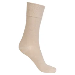 Socken|Die moderne Hausfrau Viskose-Socken, 3 Paar beige
