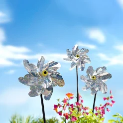 Tierabwehr Garten|Die moderne Hausfrau Vogelschreck "Windräder", 5 Stück
