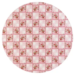 Outdoor Textilien·Outdoor Tischdecken|Die moderne Hausfrau Wachstischtuch "Fleur" Ø 130 cm, rund