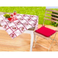 Outdoor Textilien·Outdoor Tischdecken|Die moderne Hausfrau Wachstischtuch "Fleur" 160x220 cm, eckig