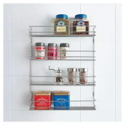 Gewürzregale|Schränke & Regale·Gewürzregale|Die moderne Hausfrau Wand-Gewürzregal "Pepito" 4 Etagen