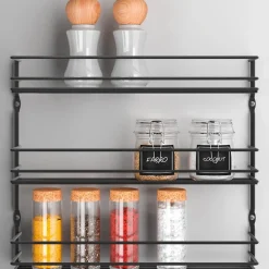 Gewürzregale|Schränke & Regale·Gewürzregale|Die moderne Hausfrau Wand-Gewürzregal "Pepito" mit 3 Etagen