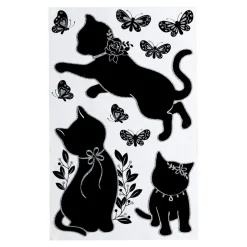 Wanddekoration ·Wandtattoos|Die moderne Hausfrau Wandsticker „Katzenbande“, 10-teilig