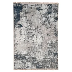 Teppiche|Die moderne Hausfrau Waschbarer Teppich "Ina" blau