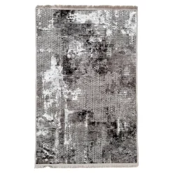 Teppiche|Die moderne Hausfrau Waschbarer Teppich "Ina" grau