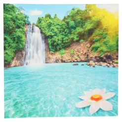 Badaccessoires ·Baddekoration|Die moderne Hausfrau Waschmaschinen-Auflage "Wasserfall"