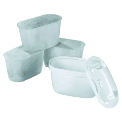 Geniale Küchenhelfer|Die moderne Hausfrau Wasserfilter Nachfüllset "Yucona", 3er-Set Filtertaschen