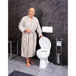 Toilettenzubehör ·Toilettensitzerhöhungen|Bade- & Toilettenhilfen·Toilettensitzerhöhungen|Die moderne Hausfrau WC-Erhöhung mit Absenk-Automatik