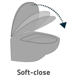 Toilettenzubehör ·Toilettensitzerhöhungen|Bade- & Toilettenhilfen·Toilettensitzerhöhungen|Die moderne Hausfrau WC-Erhöhung mit Absenk-Automatik