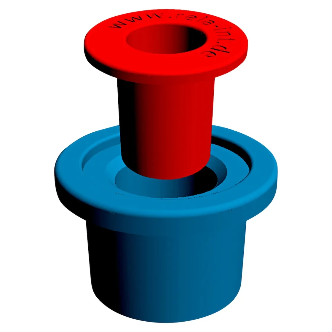 Badhilfen|Die moderne Hausfrau WC-Sitz-Stopp "2 in 1"