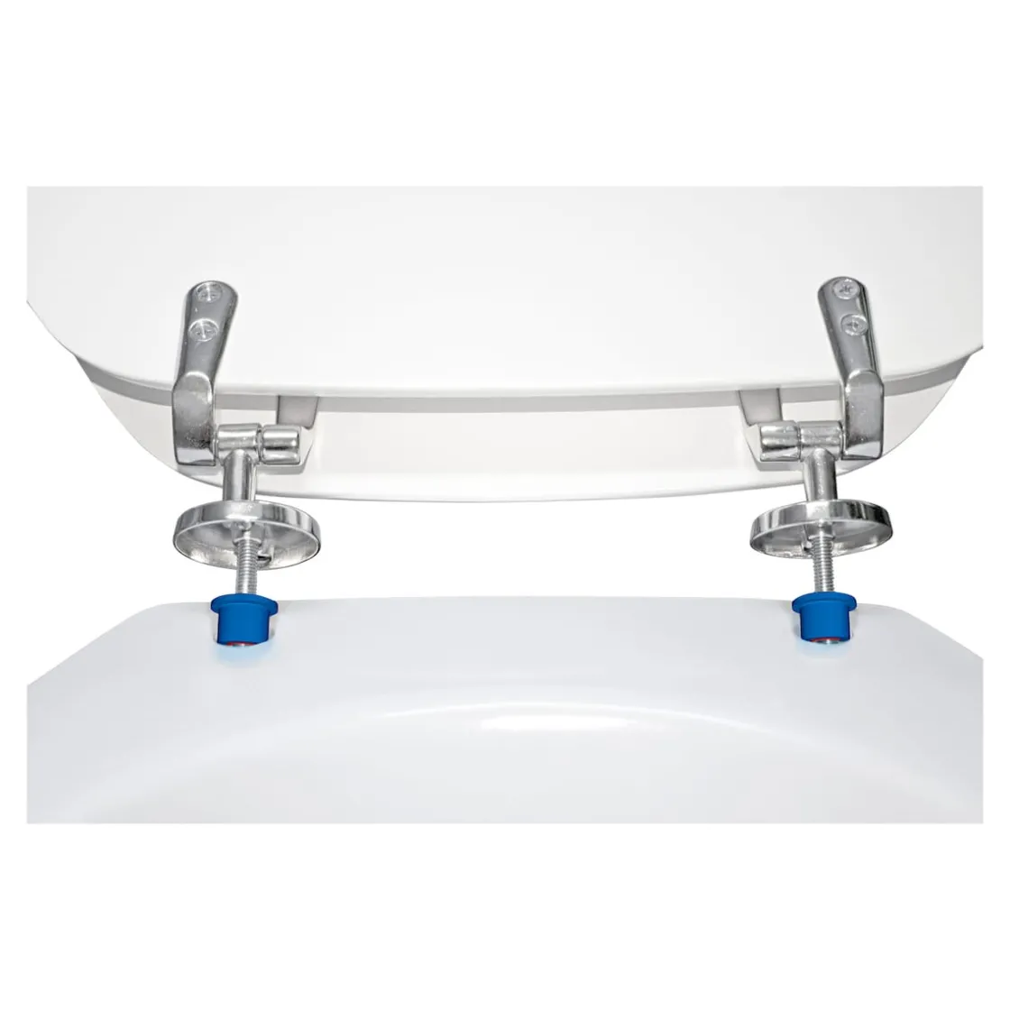 Badhilfen|Die moderne Hausfrau WC-Sitz-Stopp "2 in 1"