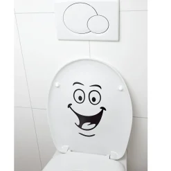 Badaccessoires ·Baddekoration|Die moderne Hausfrau WC-Sticker "Smile"