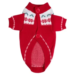 Hundebedarf|Die moderne Hausfrau Weihnachts-Pullover für Hunde „Bello“