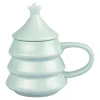 Tassen|Weihnachtsdekoration·Weitere Weihnachtsdeko|Die moderne Hausfrau Weihnachtstasse „Tannenbaum“ mit Deckel, 270 ml grün