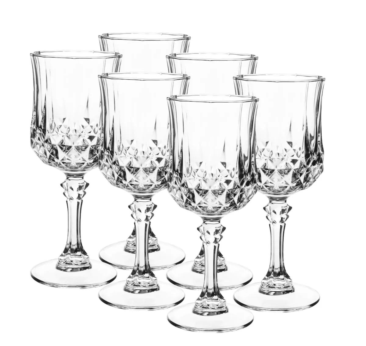 Die moderne Hausfrau Weinglas, Glas LONGCHAMP 25 cl