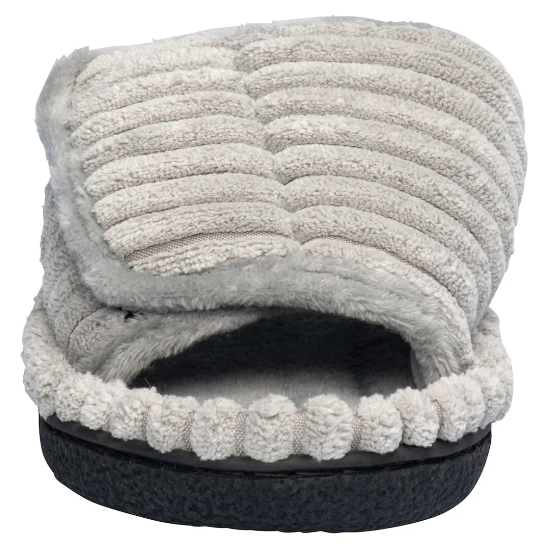 Hausschuhe|Die moderne Hausfrau Wellness-Klettpantolette „Supersoft“