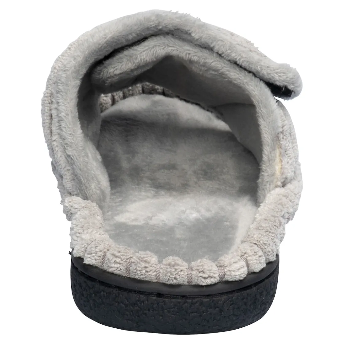 Hausschuhe|Die moderne Hausfrau Wellness-Klettpantolette „Supersoft“