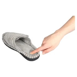 Hausschuhe|Die moderne Hausfrau Wellness-Klettpantolette „Supersoft“