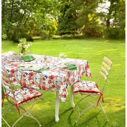 Kissen·Sitzkissen|Outdoor Textilien·Outdoor Sitzauflagen|Die moderne Hausfrau Wendesitzkissen „Paradies“, 2 Stück