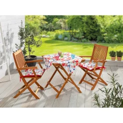 Kissen·Sitzkissen|Outdoor Textilien·Outdoor Sitzauflagen|Die moderne Hausfrau Wendesitzkissen „Paradies“, 2 Stück