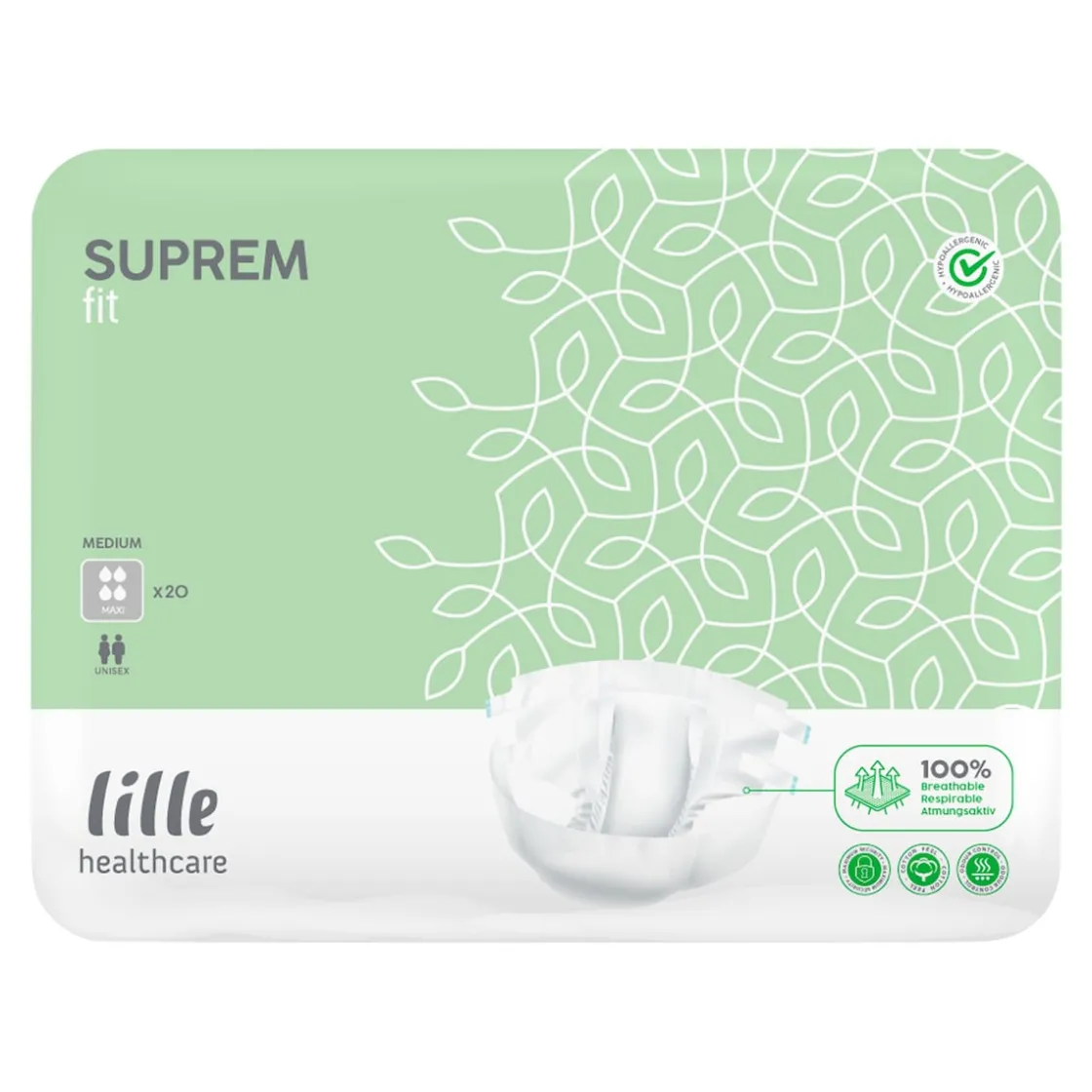 Inkontinenzeinlagen & Windeln|Die moderne Hausfrau Windelhose unisex, 20 Stück medium