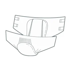 Inkontinenzeinlagen & Windeln|Die moderne Hausfrau Windelhose unisex, 20 Stück small