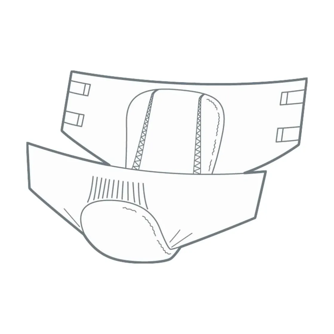 Inkontinenzeinlagen & Windeln|Die moderne Hausfrau Windelhose unisex, 20 Stück small