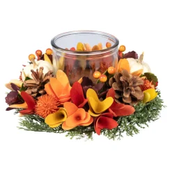 Herbstdekoration|Leuchtdekoration·Kerzen & Teelichter|Die moderne Hausfrau Windlicht „Herbst“