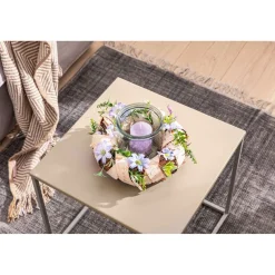 Leuchtdekoration·Kerzen & Teelichter|Die moderne Hausfrau Windlicht „Natur“