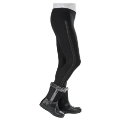 Stiefel|Die moderne Hausfrau Winter-Kuschel-Stiefel "Sarah" schwarz