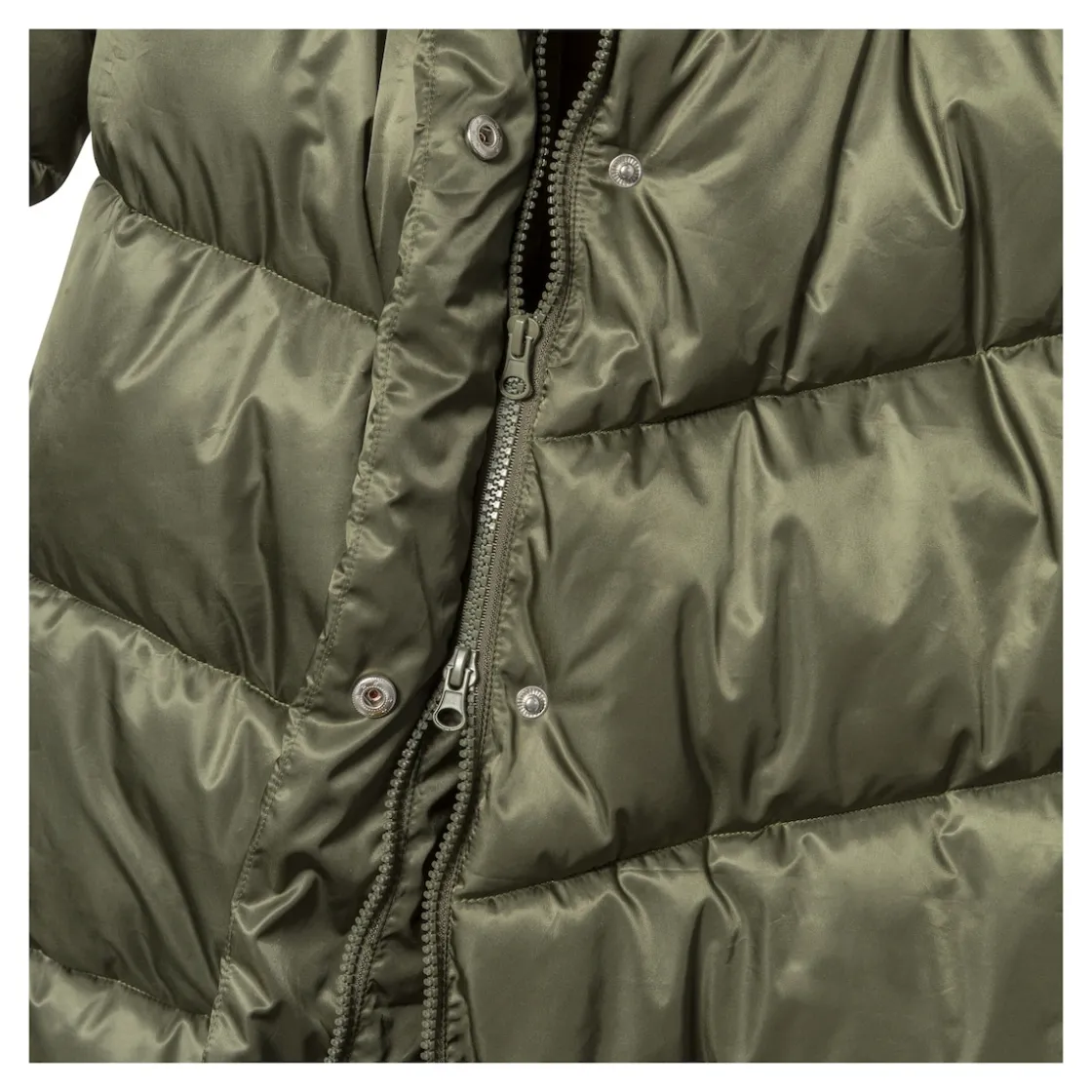 Jacken & Westen|Die moderne Hausfrau Winter-Steppmantel 2in1 "Elsa" oliv