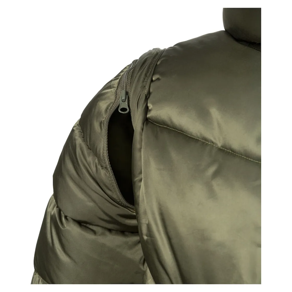 Jacken & Westen|Die moderne Hausfrau Winter-Steppmantel 2in1 "Elsa" oliv