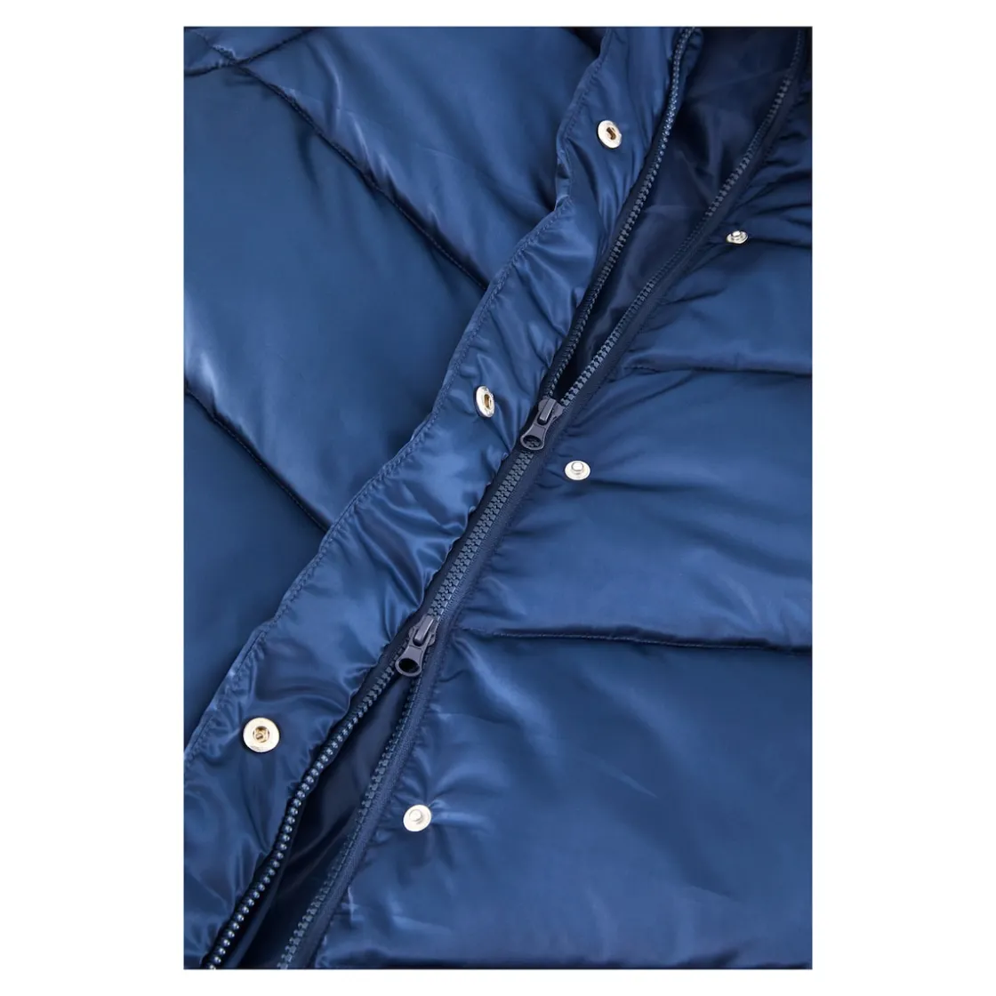 Jacken & Westen|Die moderne Hausfrau Winter-Steppmantel 2in1 "Elsa" blau