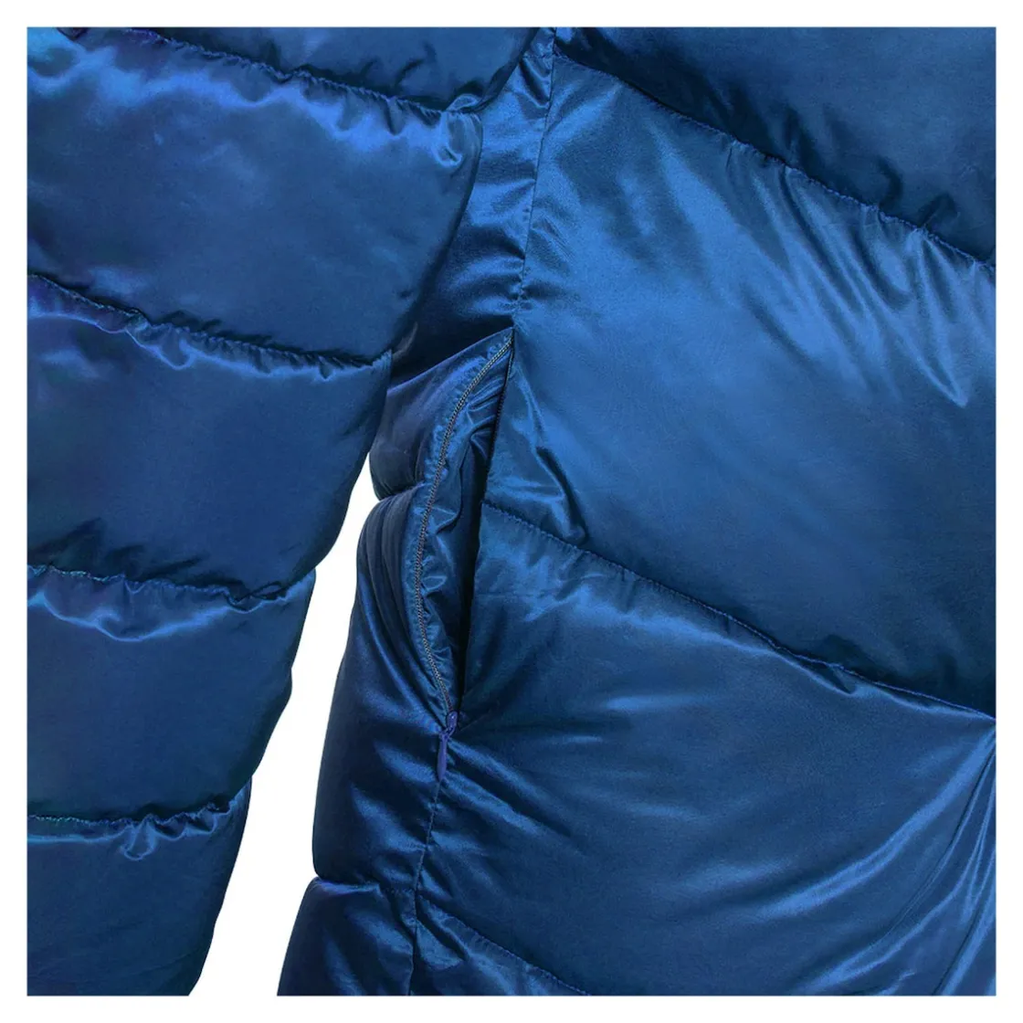 Jacken & Westen|Die moderne Hausfrau Winter-Steppmantel 2in1 "Elsa" blau