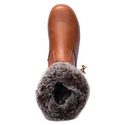 Stiefel|Die moderne Hausfrau Winterstiefel „Miriam“ cognac