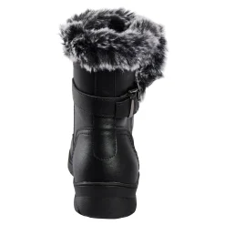 Damen Die moderne Hausfrau Winterstiefel mit Leder