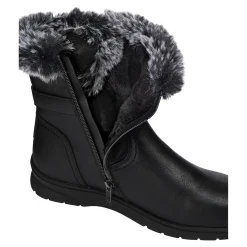 Damen Die moderne Hausfrau Winterstiefel mit Leder