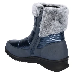 Stiefel|Schuhspikes|Die moderne Hausfrau Winterstiefel mit Spikes "Karla" blau