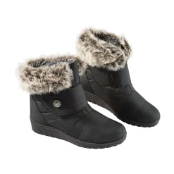 Stiefeletten|Die moderne Hausfrau Winterstiefel "Polar" schwarz