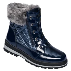 Stiefel|Die moderne Hausfrau Winterstiefel "Wanda" marine