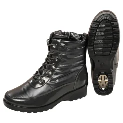 Stiefel|Schuhspikes|Die moderne Hausfrau Winterstiefelette mit Spikes "Stefanie"