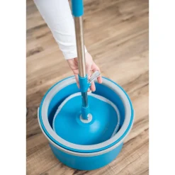Wischer|Die moderne Hausfrau Wischmop-Set Livington Clean Water Spin Mop