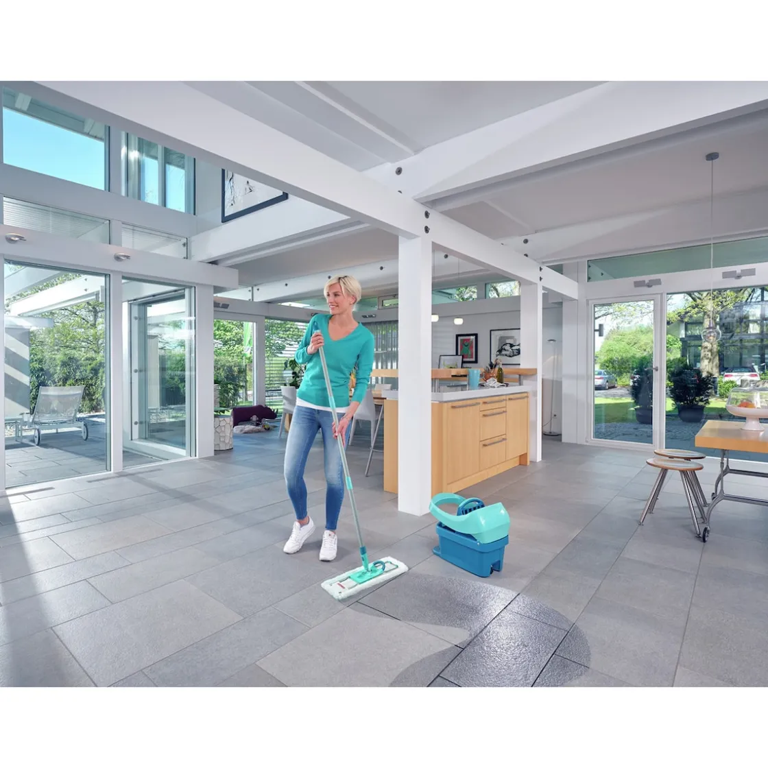 Wischer|Die moderne Hausfrau Wischtuchpresse Set Profi XL